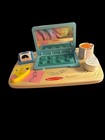 Melissa   Doug Wooden Work   Play Desktop Activity Board Toddler Kids Toy