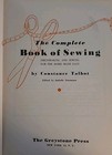 1949 The Complete Book Of Sewing Talbot Seamstress Vintage Learn To Sew