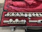 Yamaha Yfl-225s Silver Student Concert Flute Band Instrument   Case