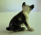 Boston Terrier Porcelain Figurine - 3 5  - Made In Japan