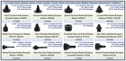 160 Pcs Black Rubber Bumper Assortment  Automotive Rubber Bumper Stopper  Rubber