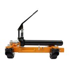 1 Ton Hydraulic Vehicle Dolly With Universal Wheels Car Wheel Moving Tool