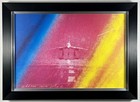 Jacques Monory Untitled Composition Original Lithograph 1982 Maeght  Paris