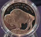 2001 American Buffalo Commemorative Silver Dollar  1 Coin Set Original Box   Coa