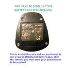 Rebuild Service For Stryker 4115 Battery Pack 9 6v Battery Rebuild