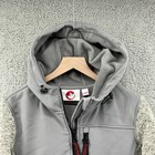 Canada Weather Gear Jacket Womens Large Beige gray Fleece Full Zip Hoodie