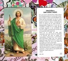 San Judas - Oracion A San Judas Tadeo - Spanish  - Paperstock Holy Card