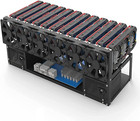 12 Gpu Mining Rig Frame  Steel Open Air Miner Rig Case Support For Dual Atx  Bit