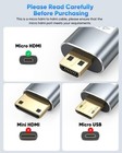 4k Micro Hdmi To Hdmi Cable High Speed Hdmi To Micro Hdmi Cable Adapter 6ft 1