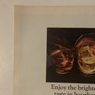 1965 Old Forester Bourbon Print Ad Enjoy Brightest Taste In Bourbon Vtg 1960s