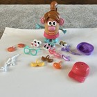 Playskool Mrs  Potato Head Parts Pieces Toy Hats Glasses Ponytail Set 33 Lot