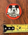 Vintage Walt Disney Mickey Mouse Club Round Pin Button 1980 s