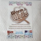 The Warm Company Warm   White Craft Size 34  X 45  Needled Cotton Batting New