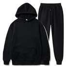Men s Basic Fleece Tracksuits Cozy Sportswear Hoodies And Sweatpants Set Gift