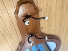 Ethan Allen Hall Mirror Coat Rack Old Tavern Antiqued Pine