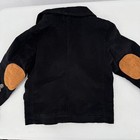 Infant Baby 3-6 Month Boys Blazer Suit Coat Jacket Corduroy Black Beetle   Tread