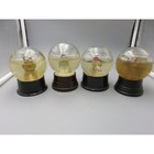 1940s Vintage Atlas Crystal Works Snow Globes Set Of 4 Trenton Nj Usa Cowboy
