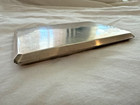 Antique Sterling Silver Cigarette Case Shreve   Co  Gold Washed Interior News