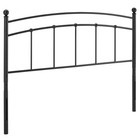 Modway Abigail Twin Metal Headboard In Black Mod-6156-blk