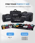 Strich Pedal Board Angled Aluminum Guitar Effect Pedals Board With Durable Bag