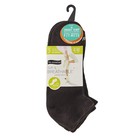 No Nonsense Women s Soft   Breathable Cushioned No Show Liner With Ventilatio   