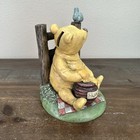 Disney Vintage Classic Winnie The Pooh Coin Bank Hunny Pot   Bird By Charpente