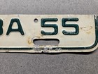     1955 Manitoba Canada License Plate Renewal Tab