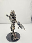 Kalifano Predator With Spear Figure Metal Sculpture