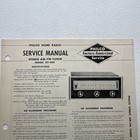 Vintage 1959 Philco Home Radio Am fm Tuner Model Rt-400 Service Manual