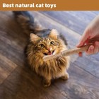 4 Pack Natural Silvervine Sticks Interactive Cat Chew Toys For Teeth Cleaning
