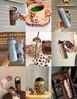 New Starbucks 2026 China Retro Leopard Print Tumbler Mug Water Bottle Coffee Cup