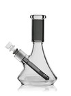 Grav   Large Deco Beaker Bong 11     Smoke  Glass Water Pipe  Authorized Dealer 