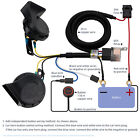 12v Super Loud With Relay Harness Button Train Horn For Motorcycle Car Truck Suv