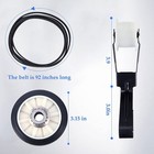 4392065 Dryer Belt Drum Pulley Kit 341241 349241t 691366 For Whirlpool Kenmore