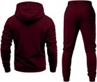 Jogger Set Track Pants Suit Hoodie Athletic 2pc Men s Sweat  