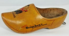Vintage   Wooden Clog Shoe Heineken s Holland Beer Bar Advertising Decor