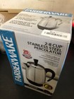 Farberware  Automatic Coffee Percolator Fcp280 Stainless Steel 2-8 Cup