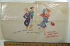 Fifties Get Well Soon Card Unused Vintage Nos 1950 s Litho Ideal Boston