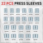 27 Pcs Universal Press   Pull Sleeve Kit Bush Bearing Removal Insertion Tool Kit