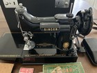 Antique  1955 Singer Featherweight Model 221 Vintage Sewing Machine