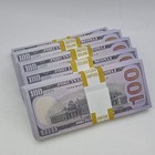 500 Pcs Movie Prop   Replica Money  100 Bills  50k In Total For Party Learning