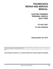Ez Go 2010 - 2013 48v Electric Golf Cart  Service Repair Manual 614279  192 Page