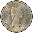 British Rhodesia  1955 Elizabeth Ii 2 Skillings  Pcgs Ms 65  1 750 000 Mintage 