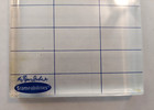 Lot Of 2 Clear Acrylic Blocks For Stamp Mounts Stampabilities