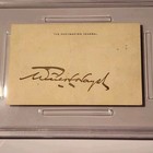 Will Hays Signed Psa Dna Hays Code Hollywood Movie Censor Autograph Auto William