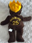1998 Mark Mcgwire  25 Salvino s Bamm Beanos Plush Bear New With Tags   Orig Case