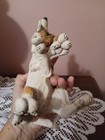A Breed Apart Jack Russell Lying Down Statue