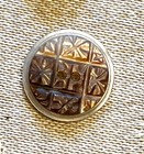 Exquisite Antique Victorian Carved Mother Of Pearl Buttons W Cut Steels  Etching