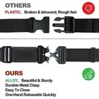 Luggage Strap For Carry On Bag - Cinch Belts Luggage - Cinch Travel Belt Black