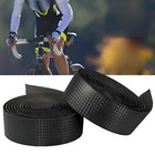 2pcs Bicycle Handlebar Tape Rubber Handle Bar Grip Wrap Cycling Road Bike